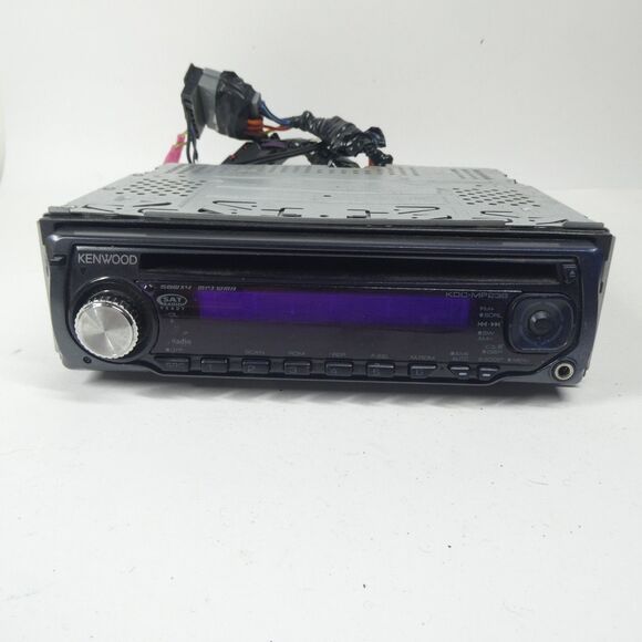 Kenwood Radio CD Player KDC-MP238 In-Dash Car Stereo UNTESTED AS IS - Picture 1 of 9